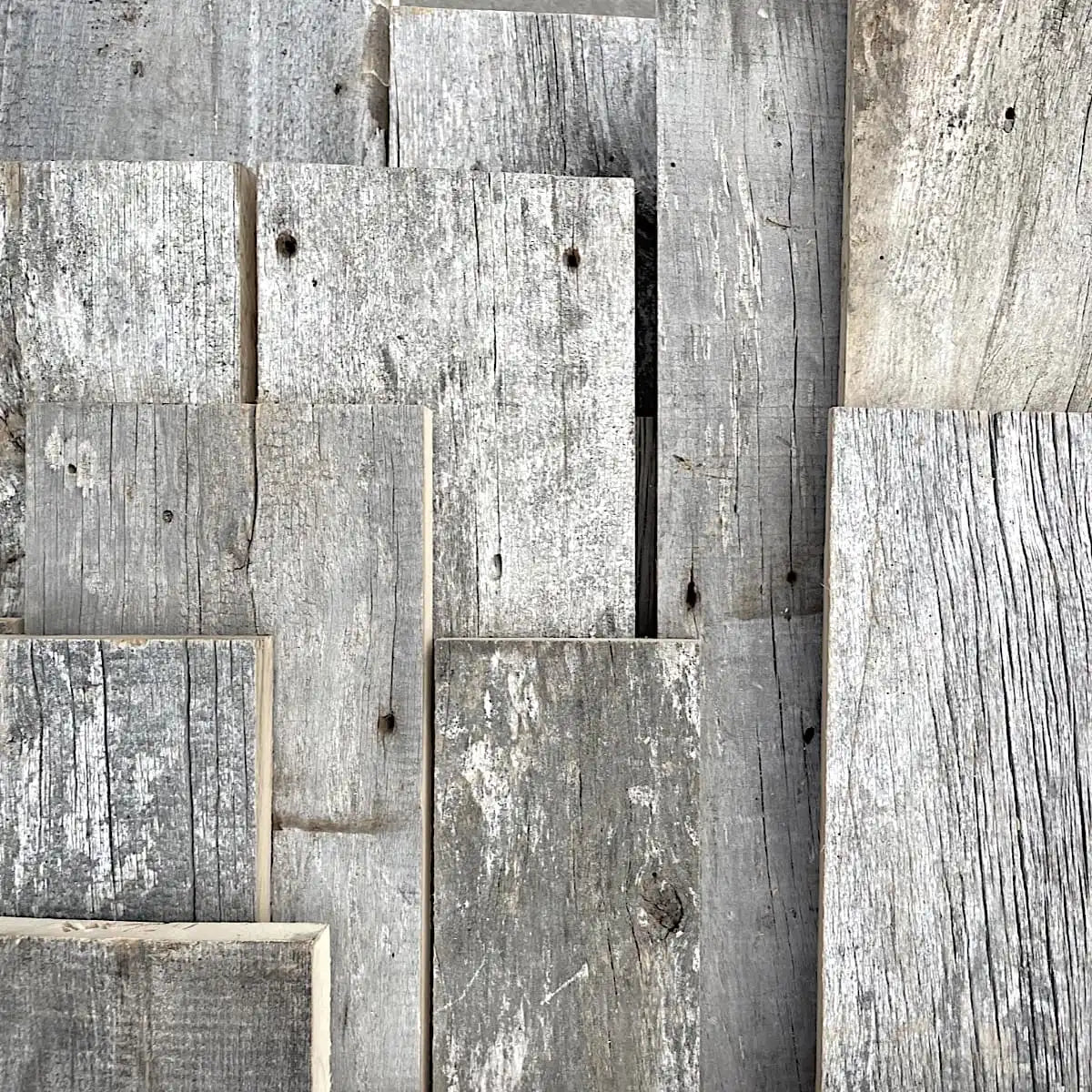 Bardage en vieil Aulne argenté